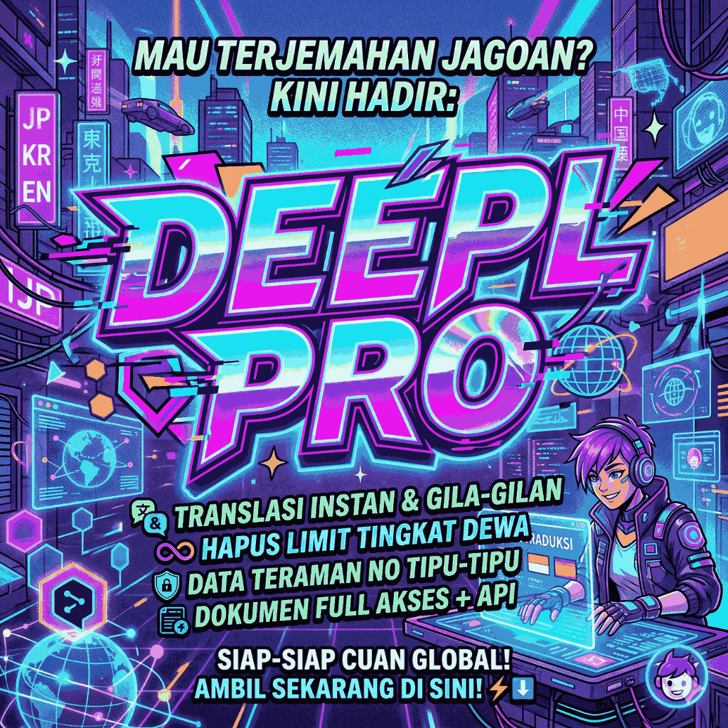 deepl pro 1 bulan