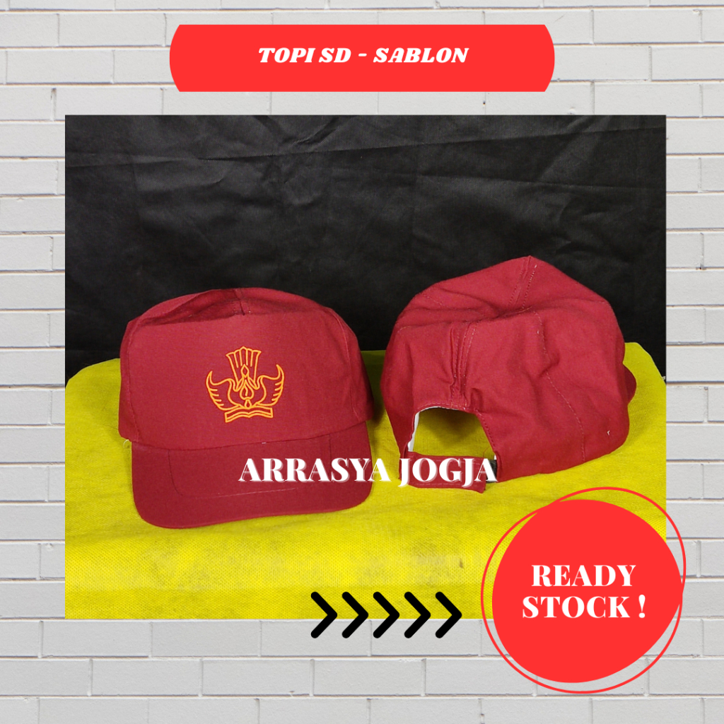 [INSTAN] Topi SD -  Sablon