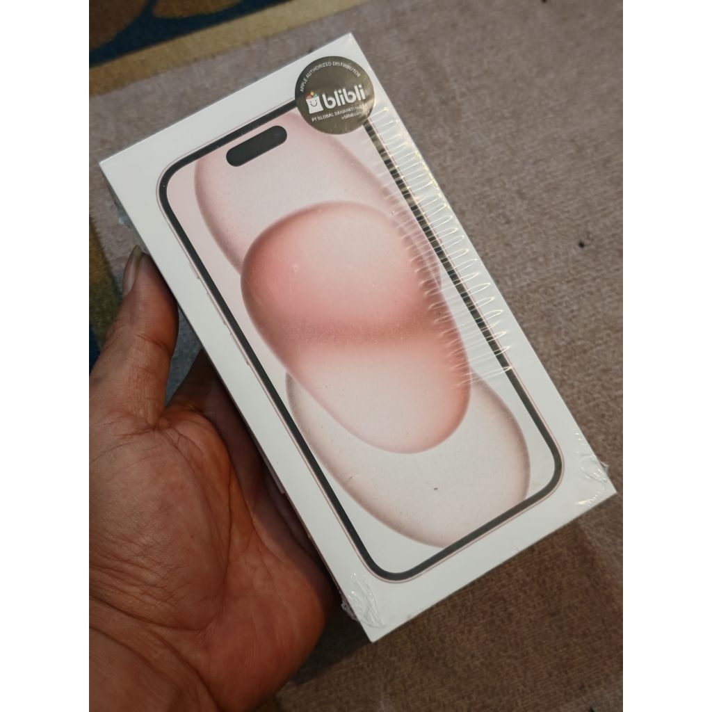 Iphone 15 128 Pink Fress New/Baru