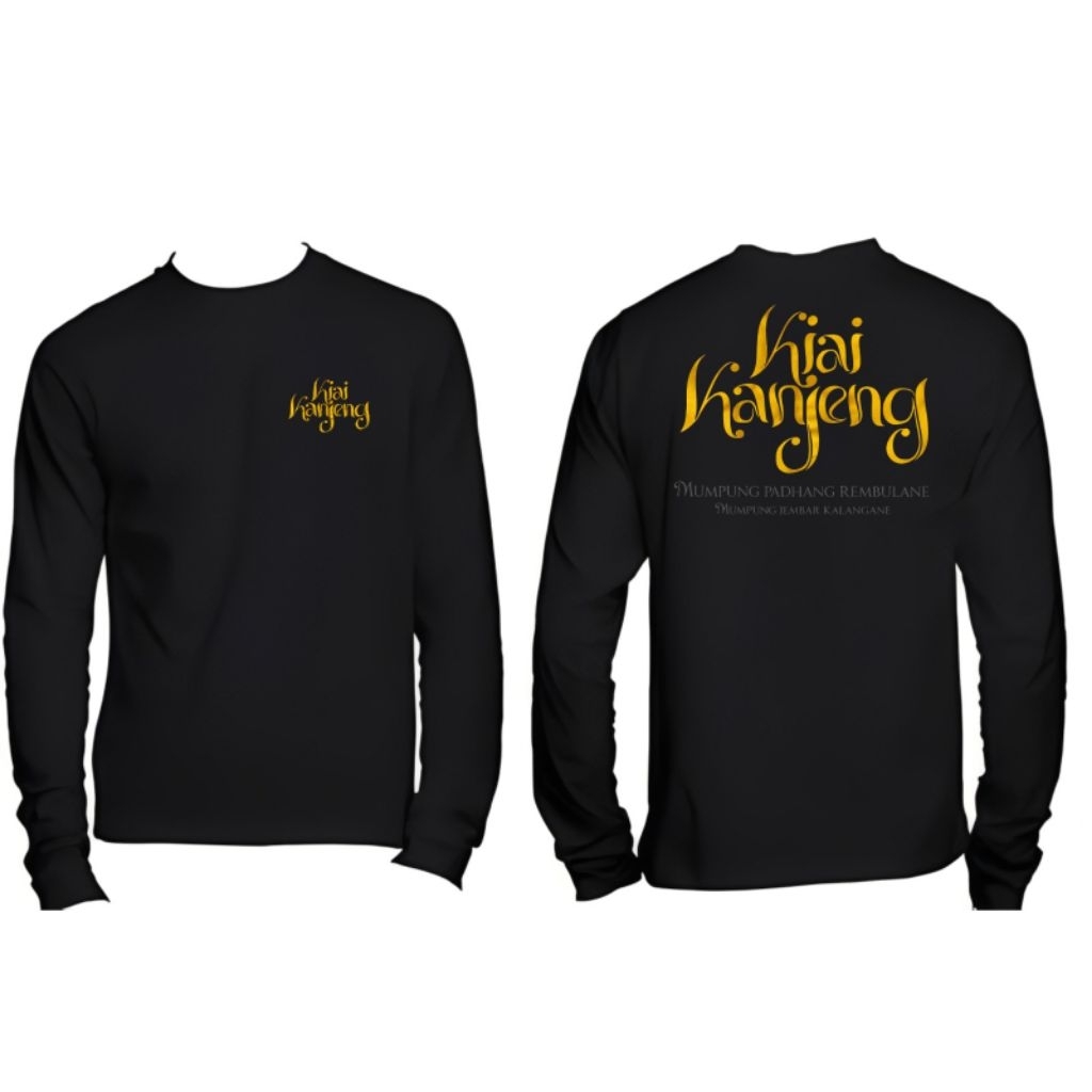 Kaos Lengan Panjang KIAI KANJENG Kaos Distro Unisex