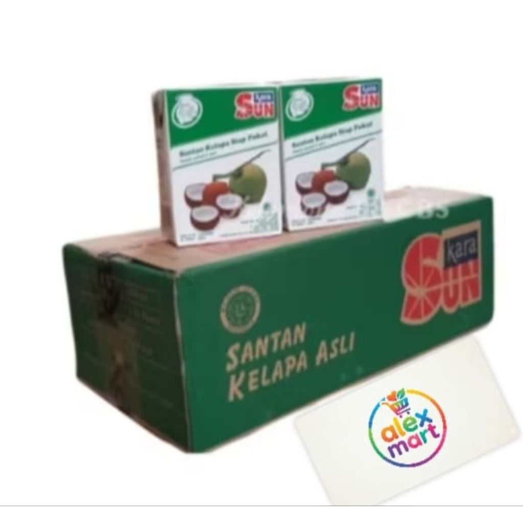 Santan Kelapa Sun Kara 200 ml 1 dus
