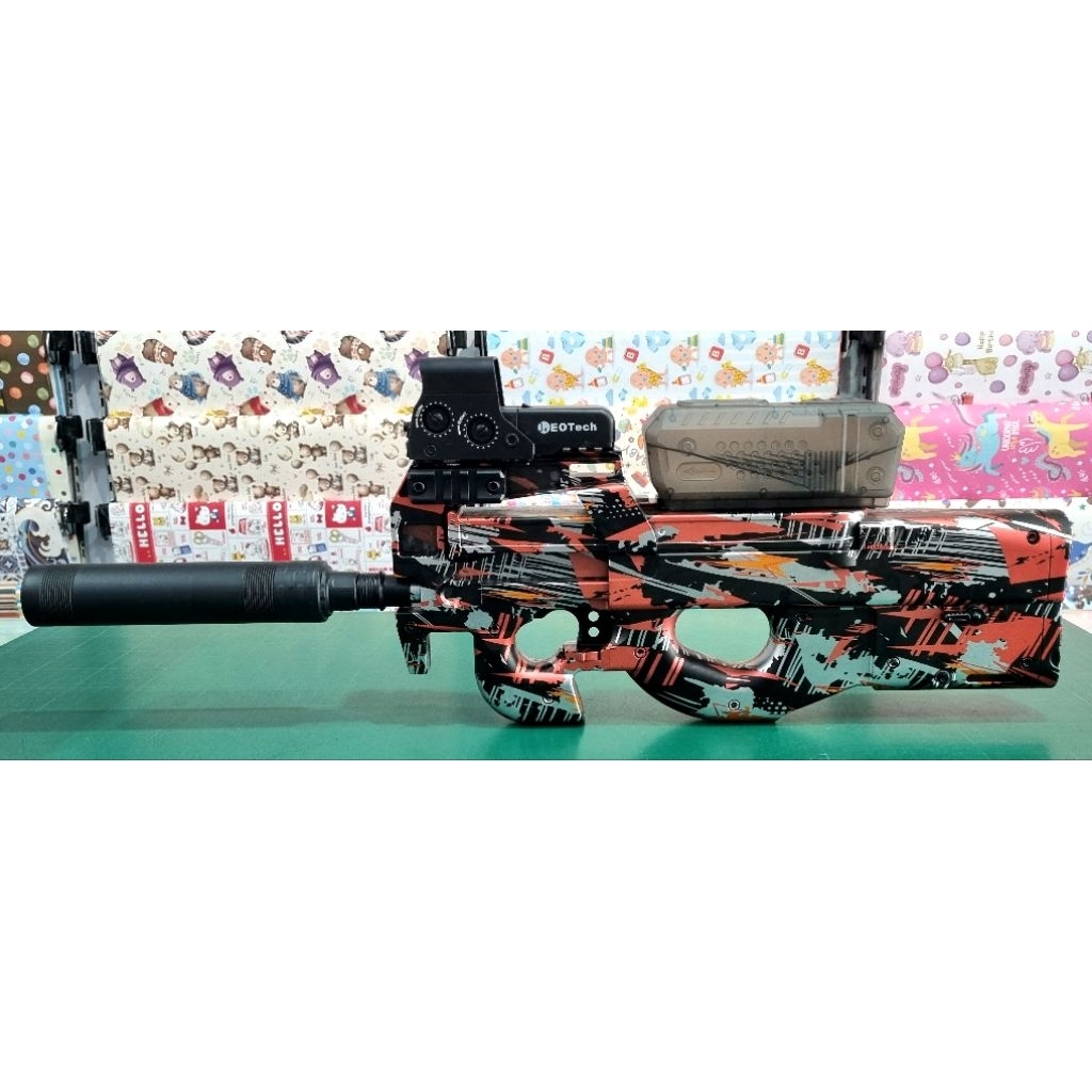 Tembak Jelly Watergell Blaster P90