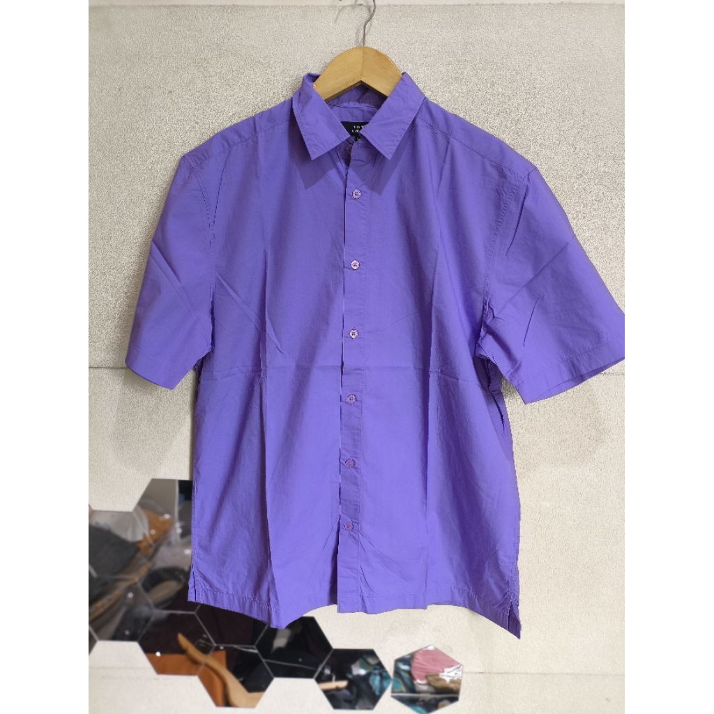 Kemeja Musinsa Standart Lilac Size M fit L