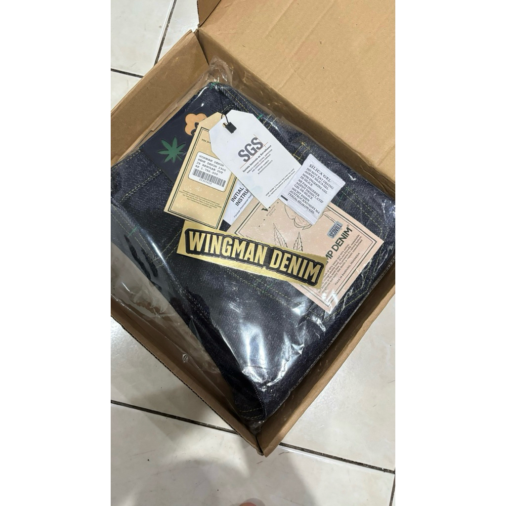 Wingman Denim - Hemp 23oz - Size 29 Regular Cut - New BNIB