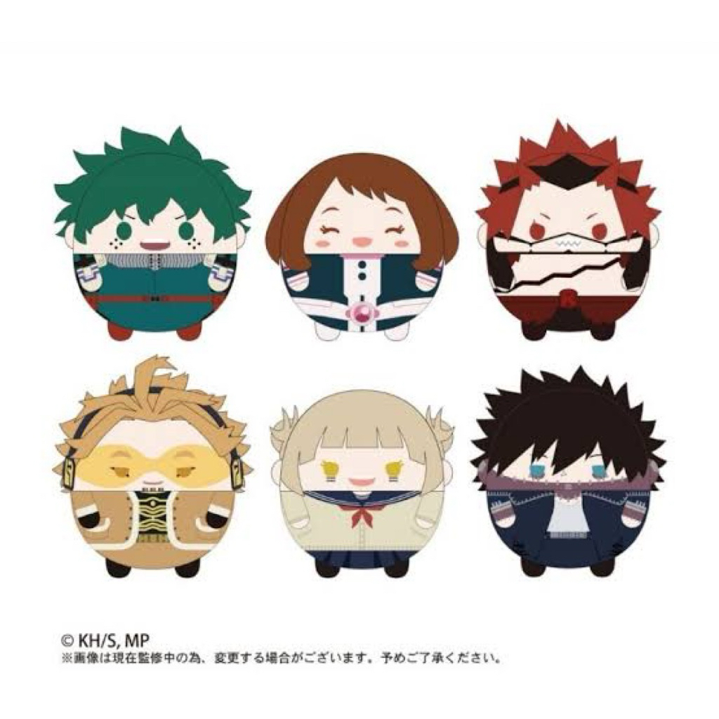 My Hero Academia MHA - Himiko Toga Fuwakororin / Plush Himiko Toga Keychain / Boku No Hero Academia 