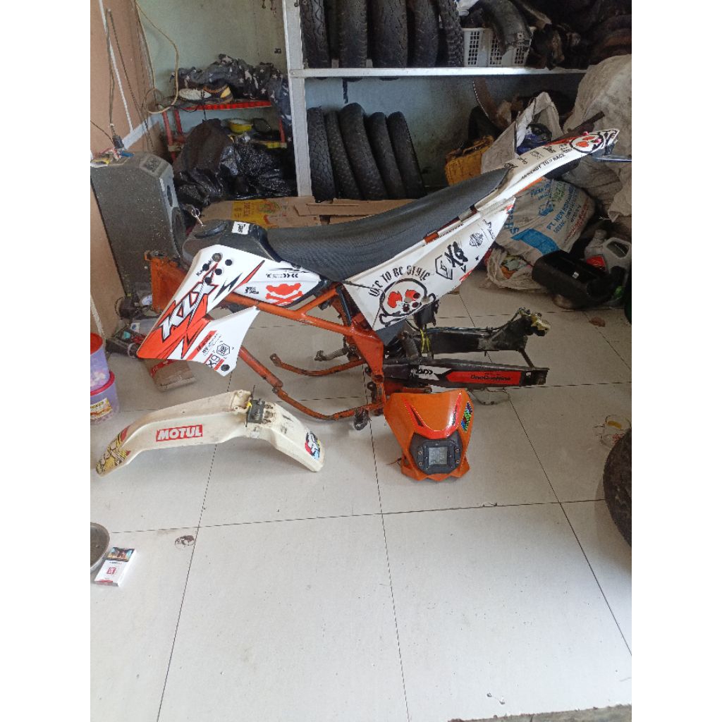 RANGKA SET TRAIL RAKITAN PNP MESIN HONDA