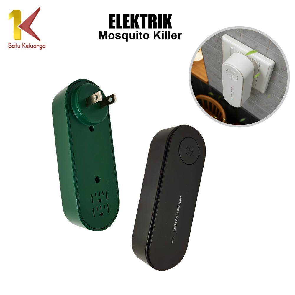 Satu Keluarga Alat Pengusir Nyamuk C506 Pest Reject Ultrasonic Pembasmi Serangga Tikus Nyamuk Kecoa 