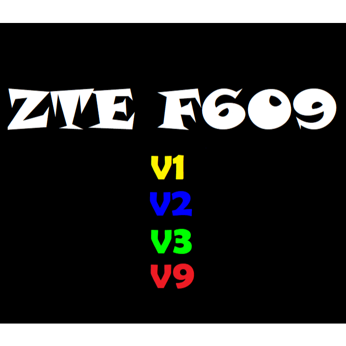 Router ONT GPON ZTE F609 V1 V2 V3 V9 bkn F670 F670L