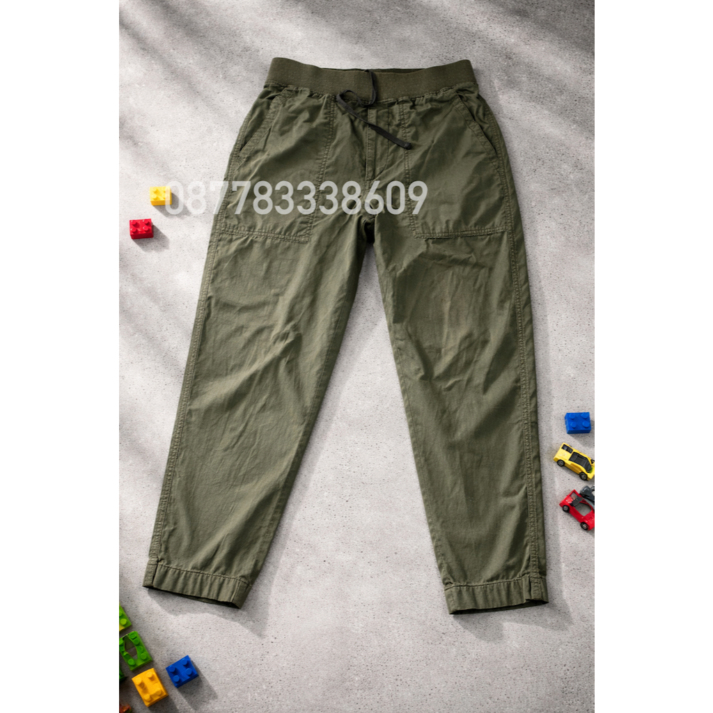 Uniqlo Relax Ankle Pants Green [Size XS] - Second