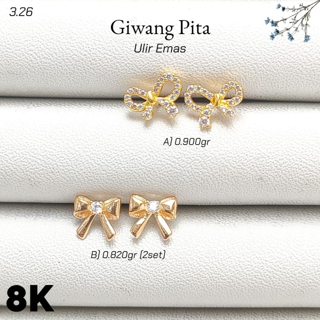 GIWANG PITA ULIR EMAS 0.900g KADAR 8K