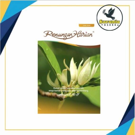 RENUNGAN HARIAN REGULER / BUKU RENUNGAN HARIAN KRISTEN