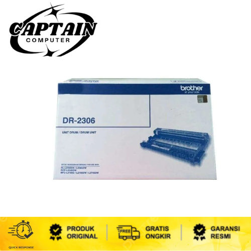 Brother Drum Brother DR-2306 Printer HL-L2360DN/L2365DW/DCP-L2540DW/MFC-L2700D/L2700DW/L2740DW