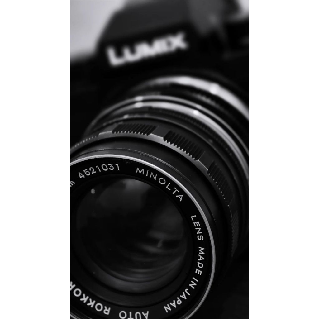 Minolta Auto Rokkor 55mm f1.8