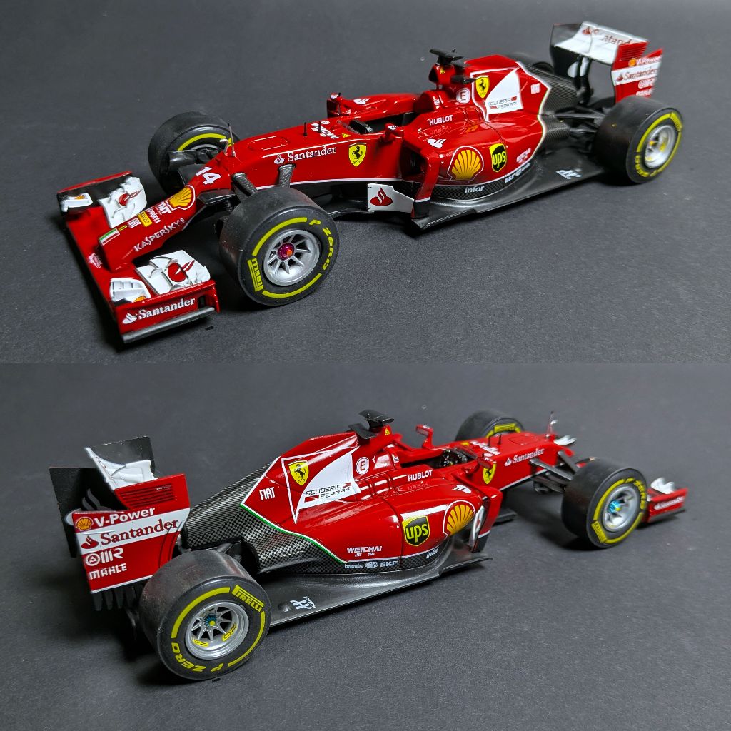 DeAgostini Ferrari F14T 2014 - Fernando Alonso - 1/24 Scale
