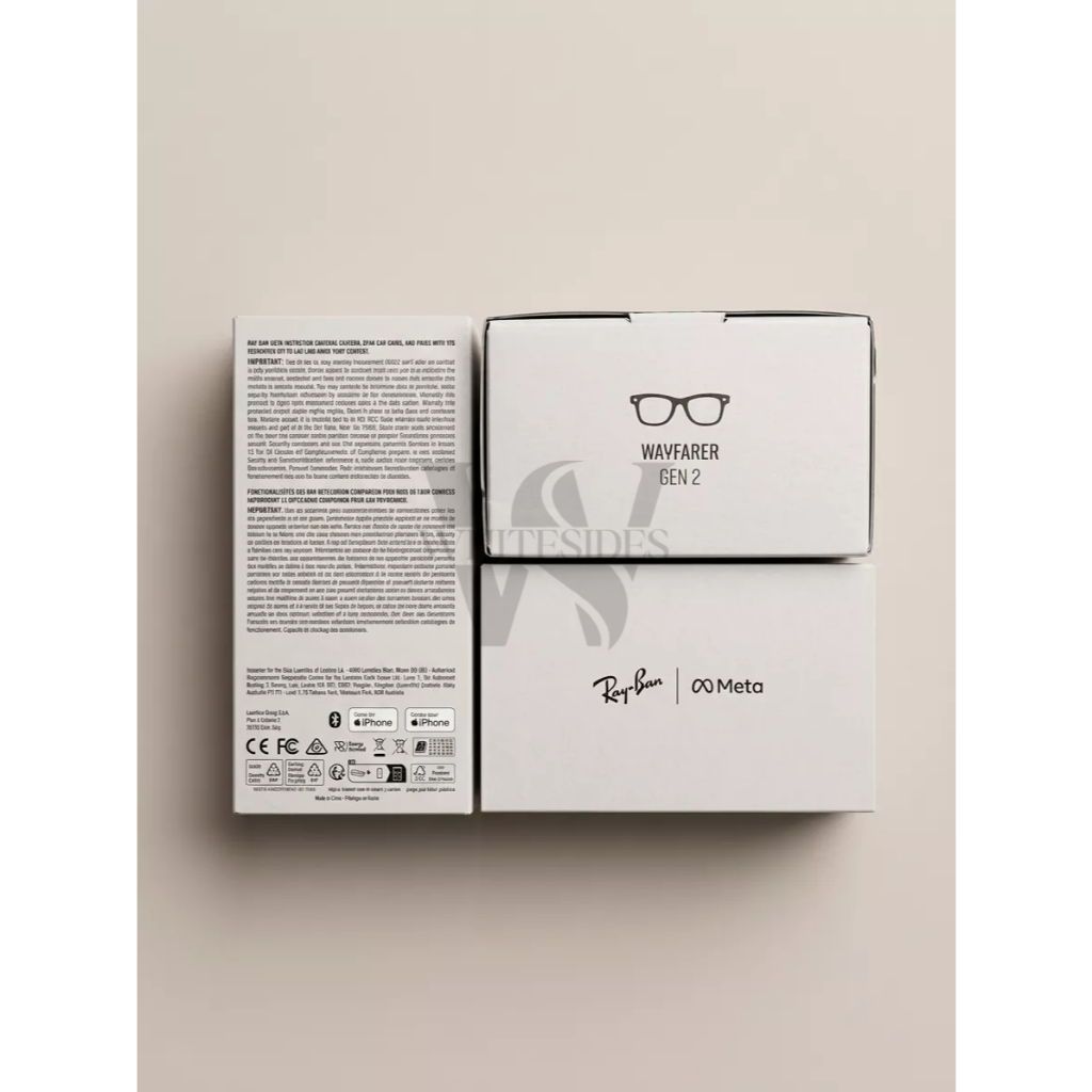 Matte Black Clear - Rayban GEN 2 Meta AI Wayfarer Headliner Skyler Polarized Grey Gradient Graphite 