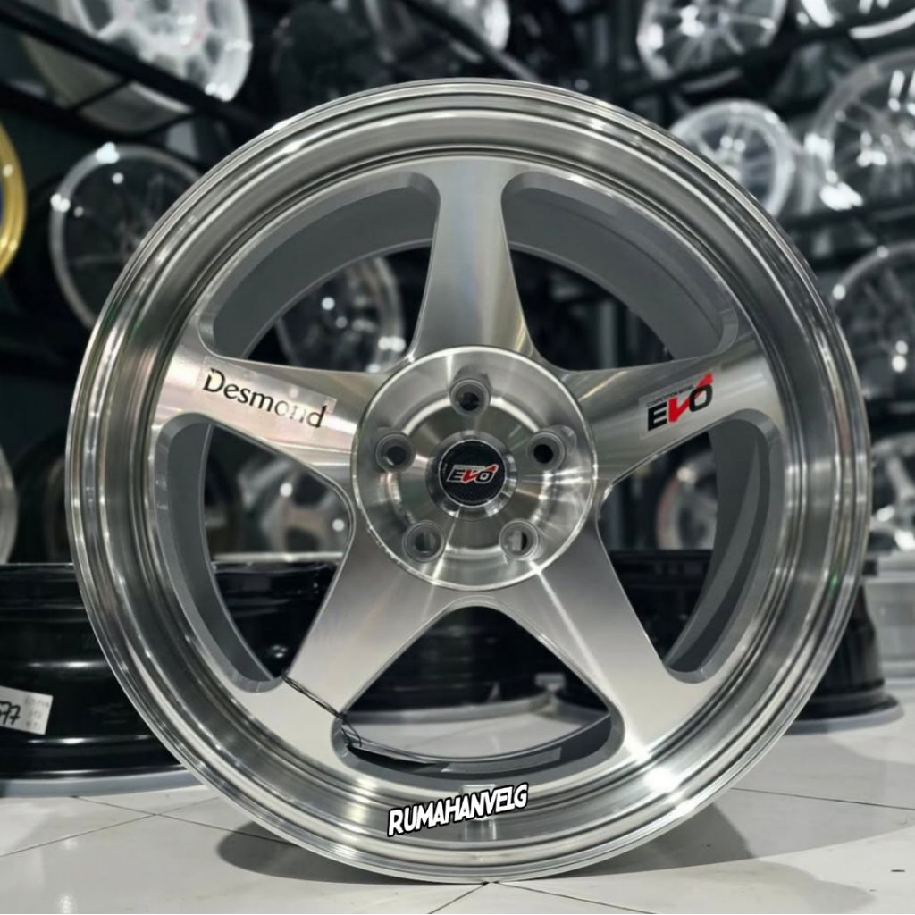 velg spoon evo r18 lebar 9,5 pcd 5x114,3 et 22 velg mobil ring 18 pnp mobil Innova reborn venturer z