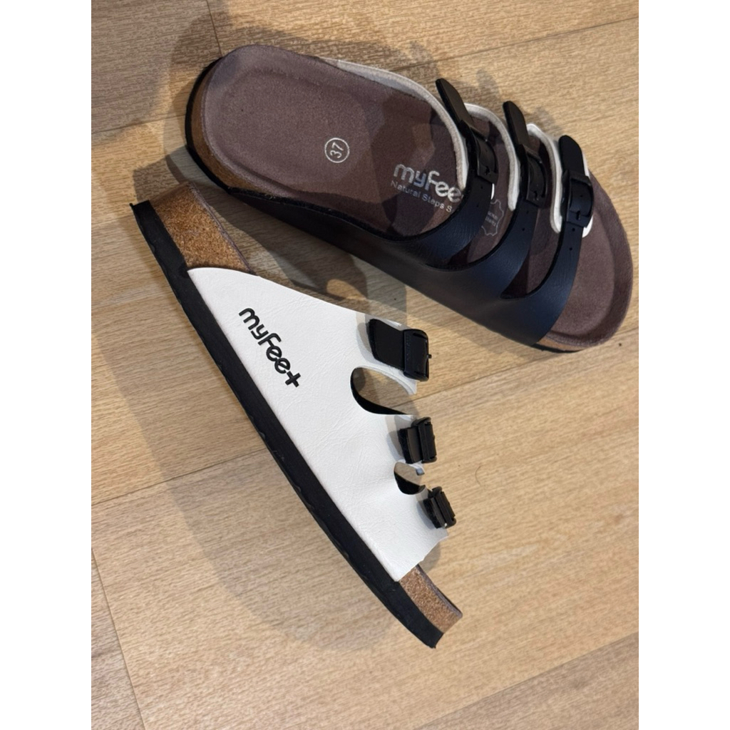 Preloved Sandal MyFeet 2Color - F3 Series White Black