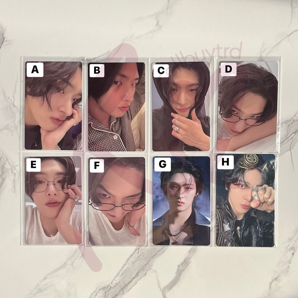 [JNE/SPX] ATEEZ Golden Hour Part 4 Adrenaline Album Reguler Photocard - mingi yunho pob japan fanclu