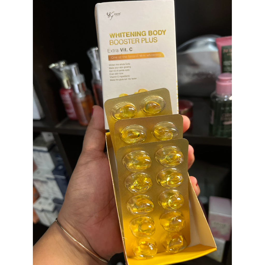 BOOSTER WHITENING GLUTASKIN YELLOW KFBEUTY BPOM
