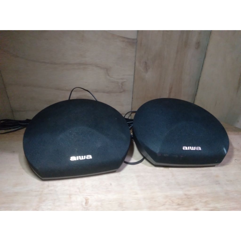 Surround Aiwa sepasang speaker pasif