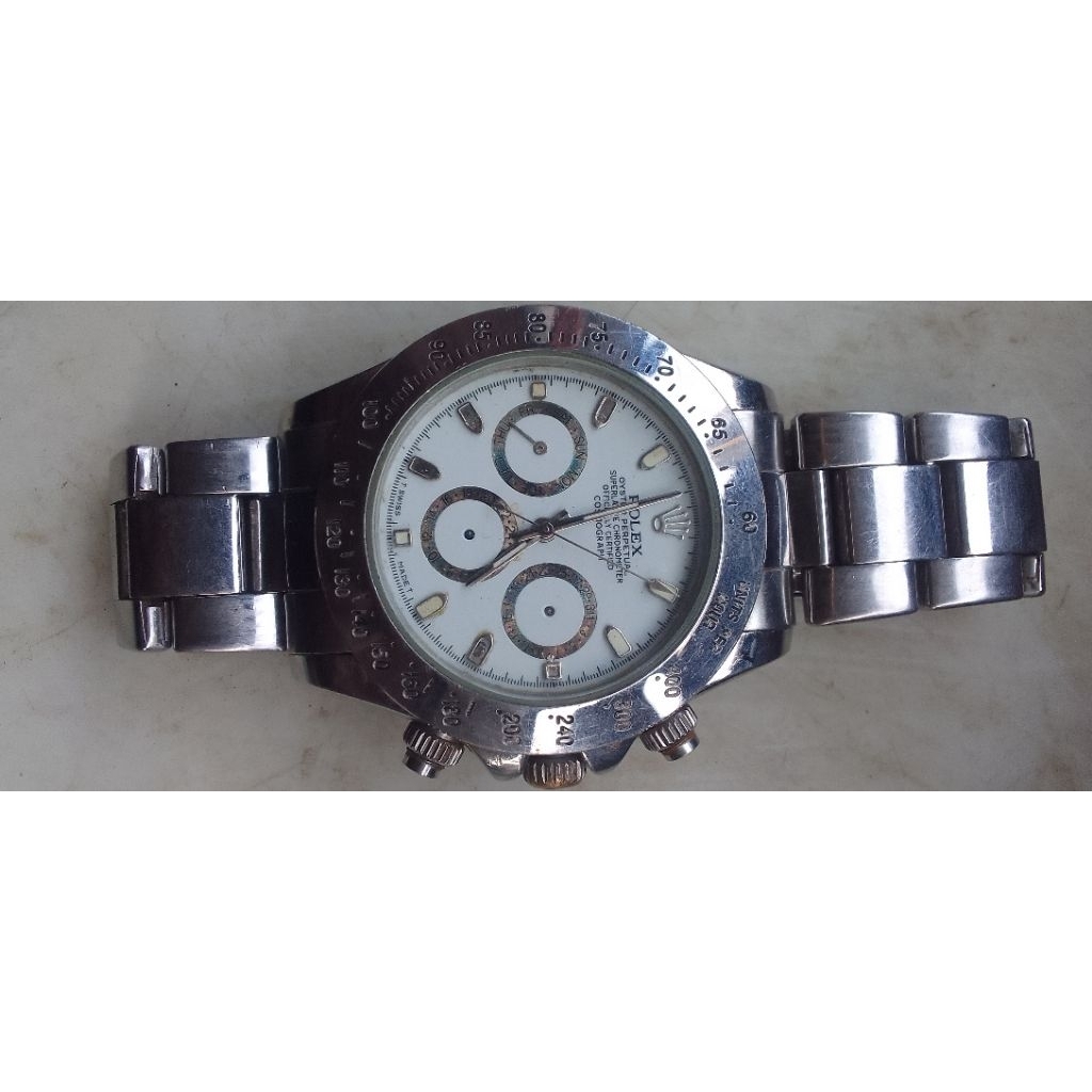jam tangan rolex daytona automatic +putar hidup