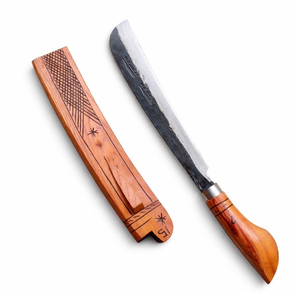 pisau gerahang/pisau berkebun/pisau pemotong kayu/pisau pemotong bambu/pisau CAP BUAYA ASLI/pisau CA