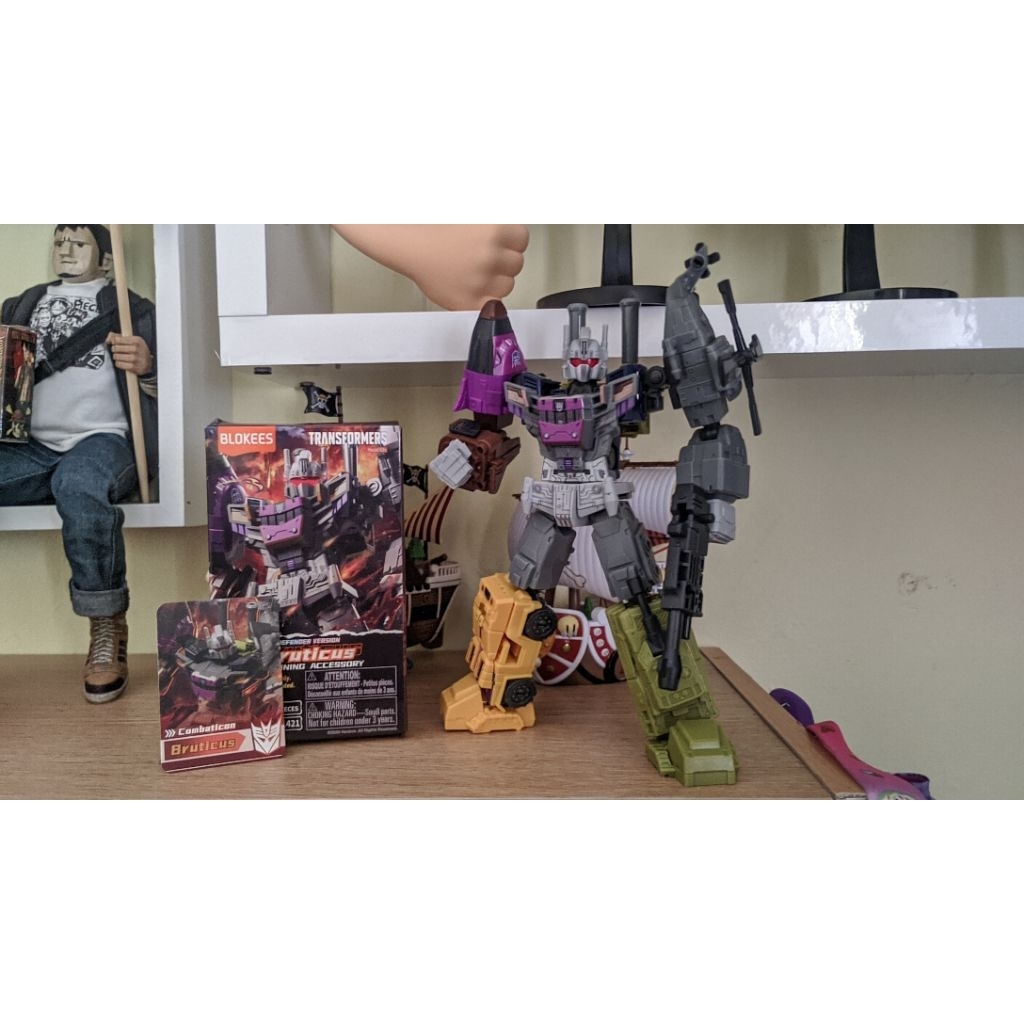 Blokis Deffender Version Combiner Transformers Bruticus