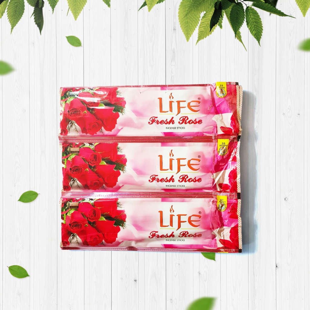 Dupa Life Rose Pouch Rentengan / Dupa Harum / Dupa Impor Premium