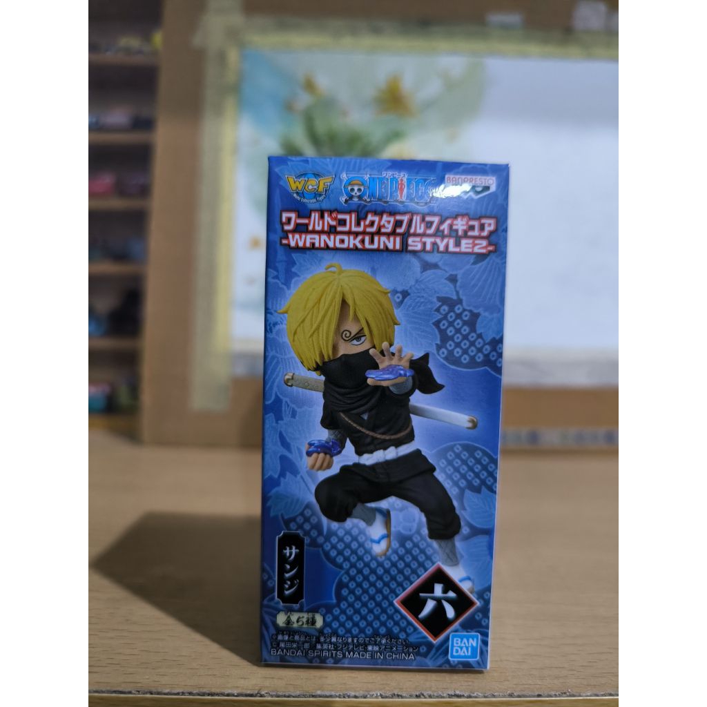 Figure Original WCF One Piece Sanji Ninja Wanokuni Style Original Japan