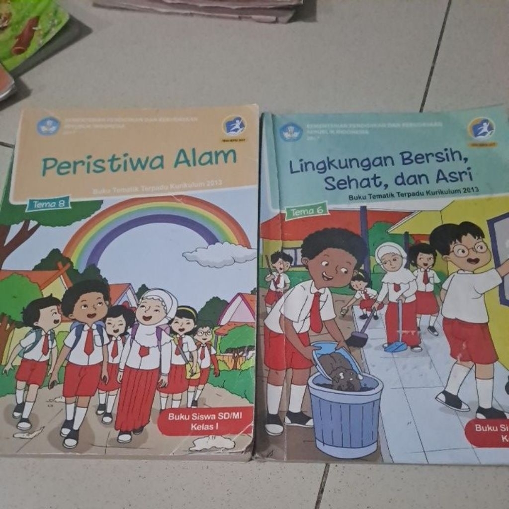tematik kelas 1 tema 6 dan tema 8
