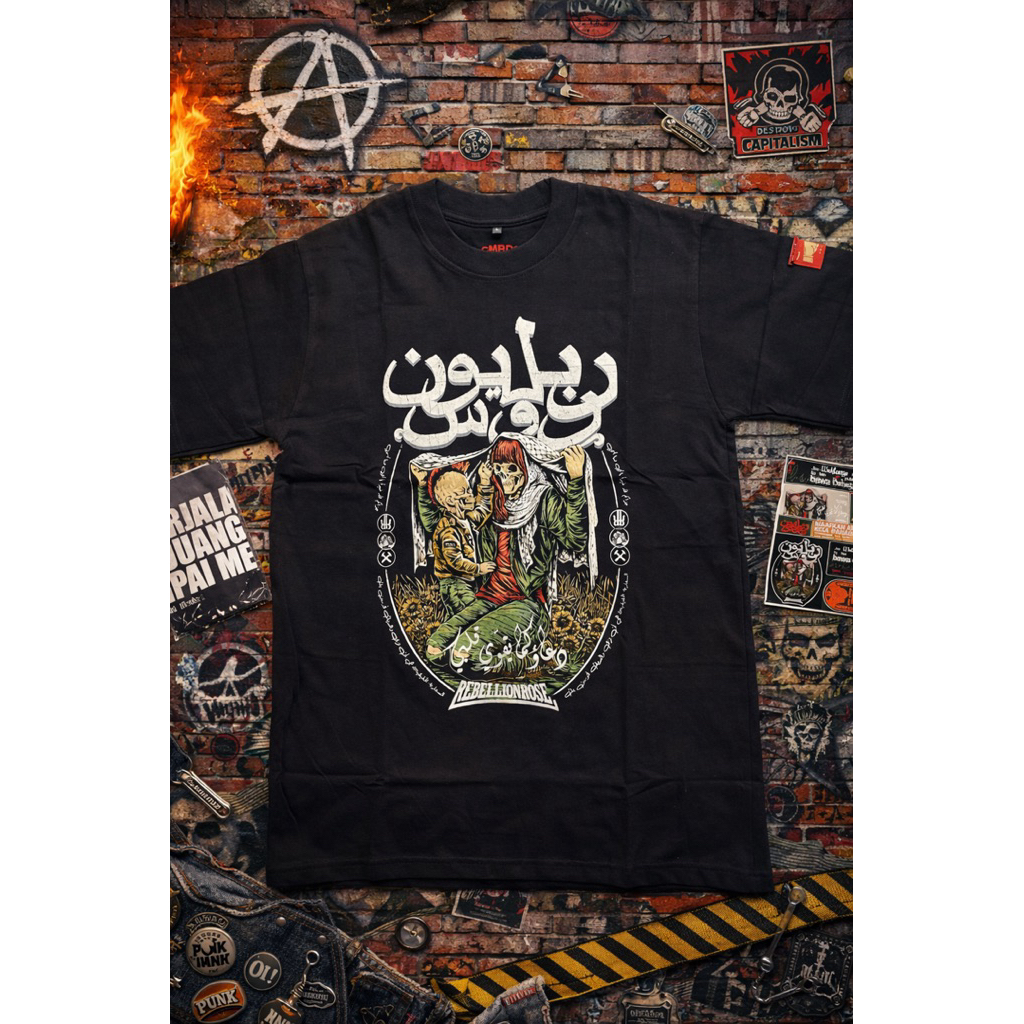 Tshirt Rebellion Rose “Terima Kasih”