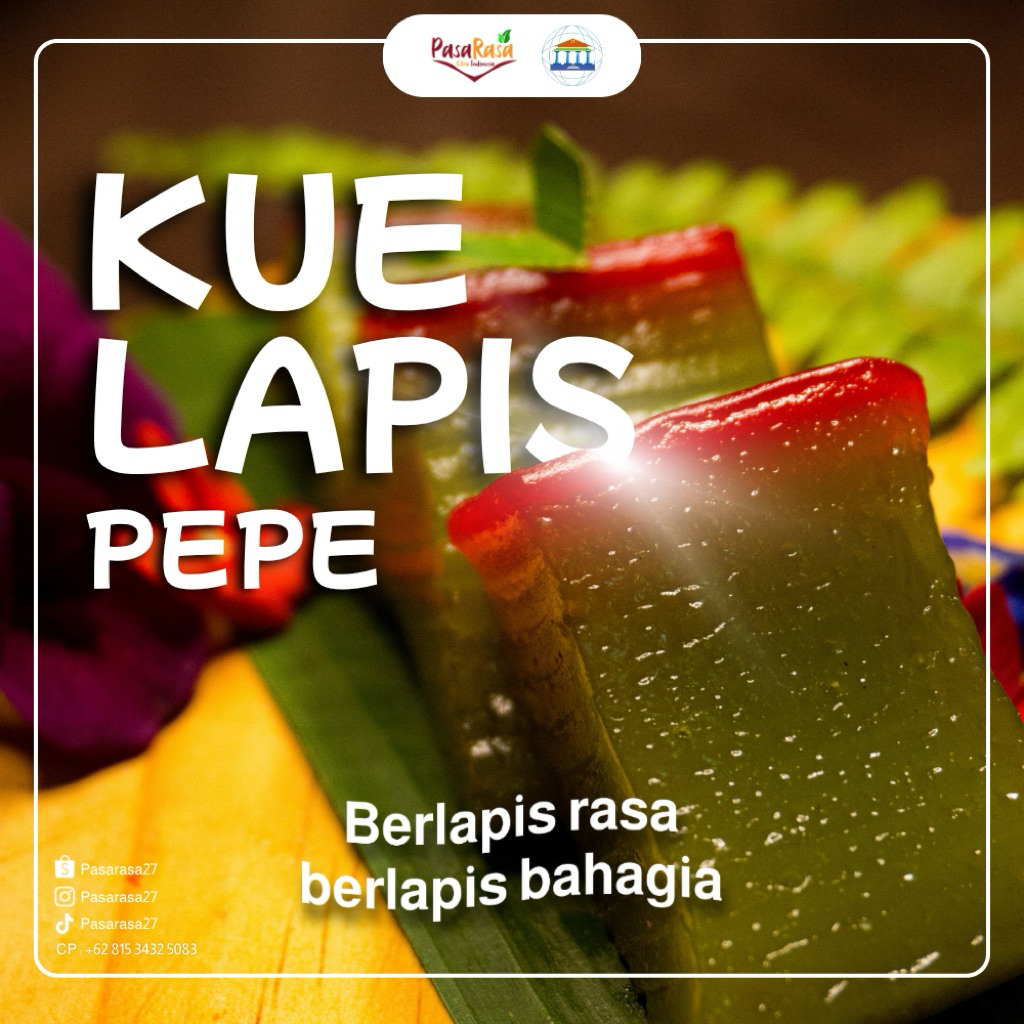Kue Lapis Pepe by Pasarasa Indonesia | kue lapis pepe home-made.