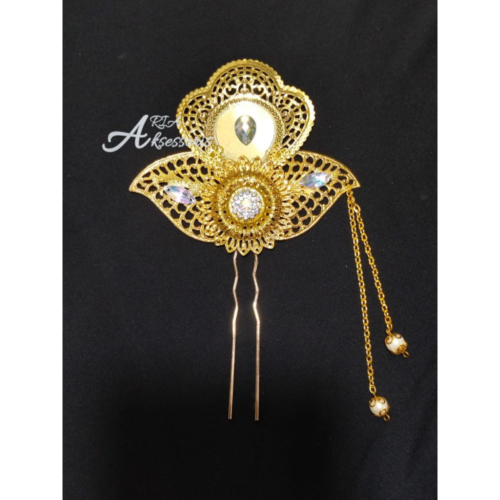 ‎tusuk konde murah, tusuk konde modern, hiasan sanggul, tusuk sanggul