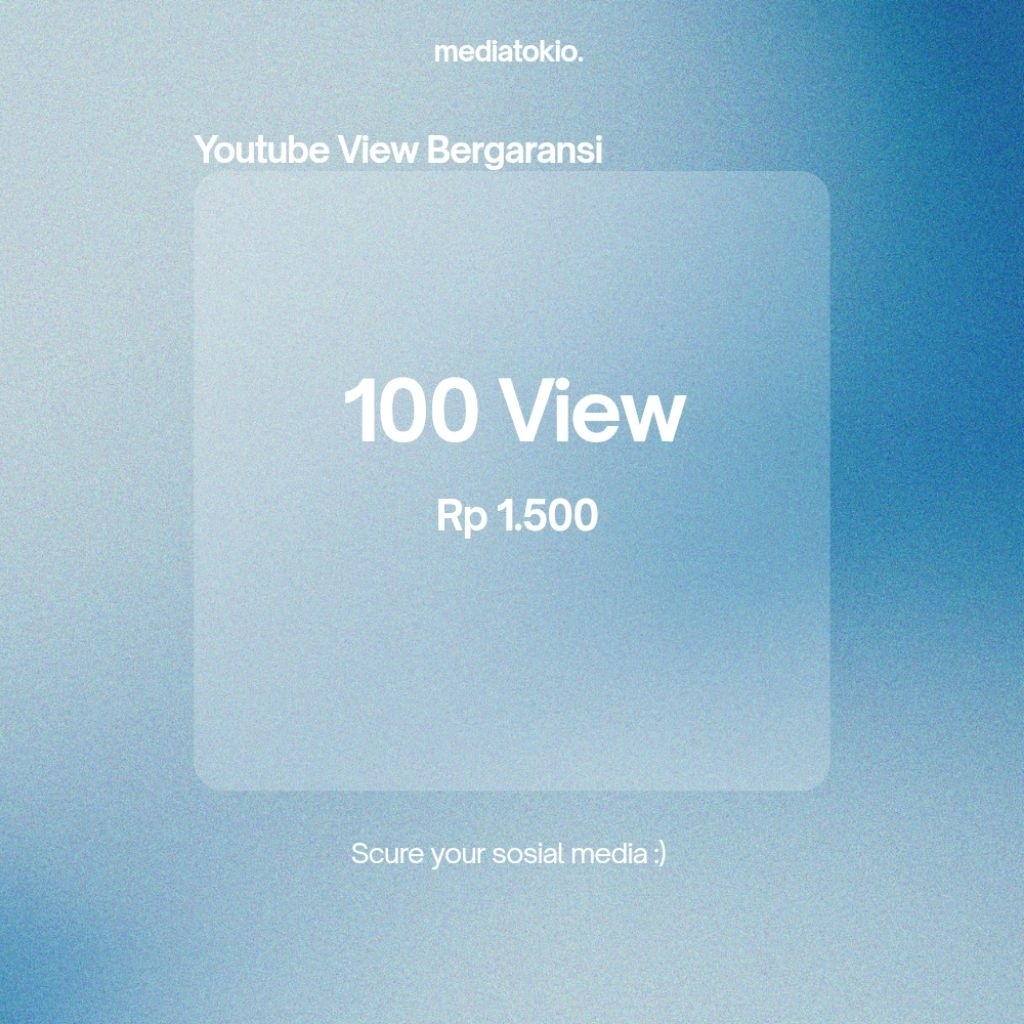 Yt View Murah Bergaransi Yt View Permanen Youtube View Murah Youtube View Permanen Bergaransi