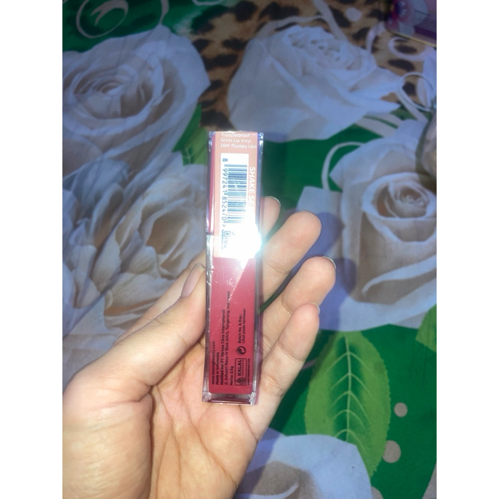 OMG lip vinyl shade Latte crush (masi segel)