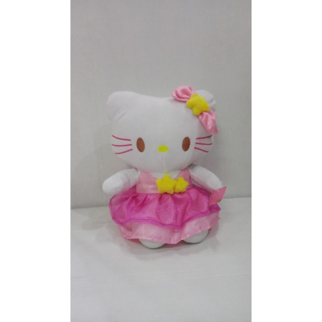 Boneka Hello Kitty Dress Pink Angel Fairy