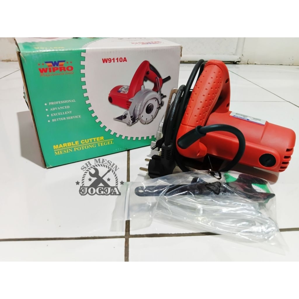 WIPRO Mesin Potong Keramik Marbel Cutter WP9110A Granit Tegel 1300Watt