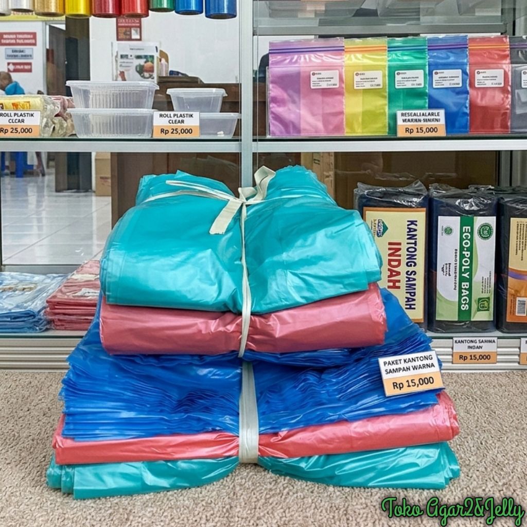 Kantong Plastik Kresek Warna Kiloan 1 Kg