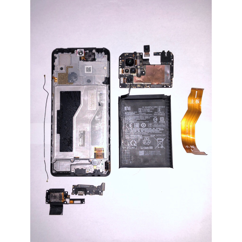 Mesin Lcd Part Copotan Redmi note 10 pro