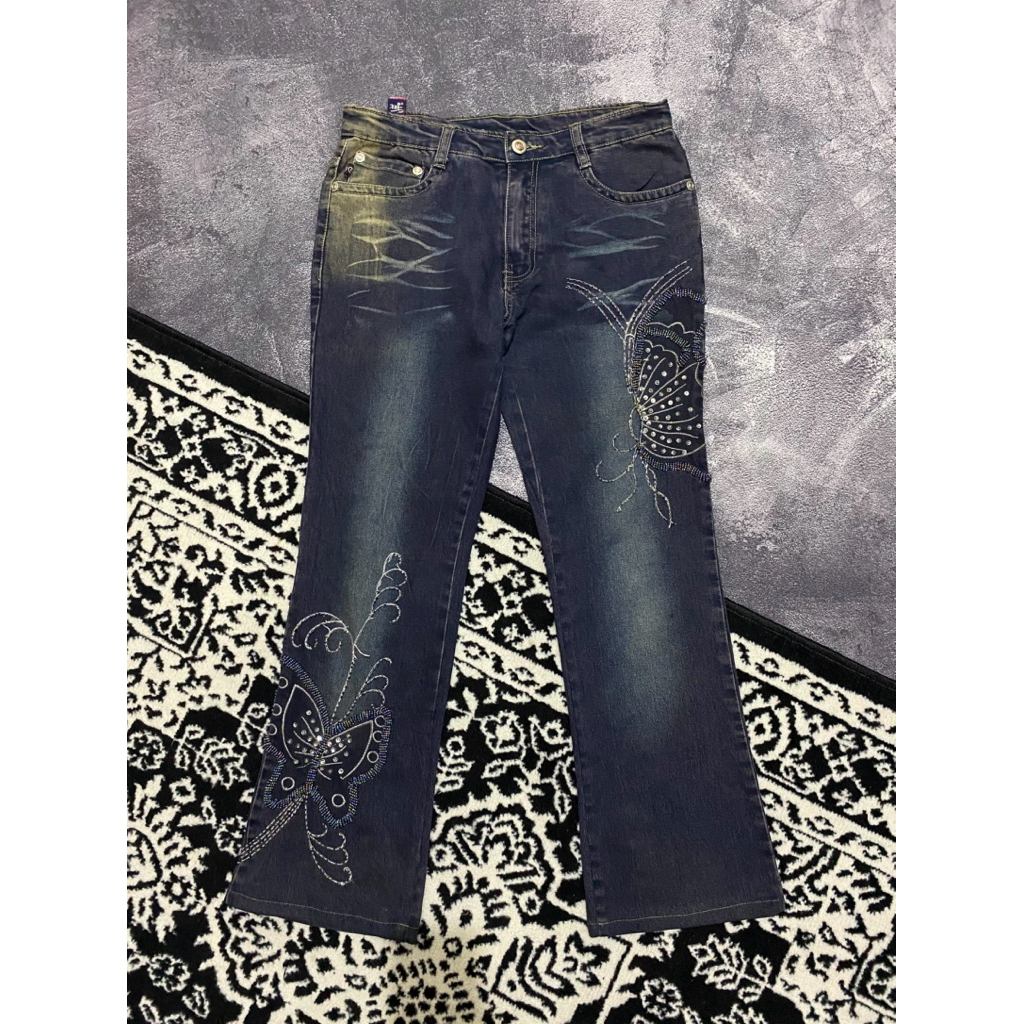 celana jeans denim y2k