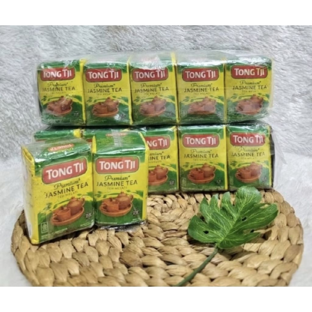 Teh Hijau Tubruk Tong Tji Premium dengan Aroma Melati