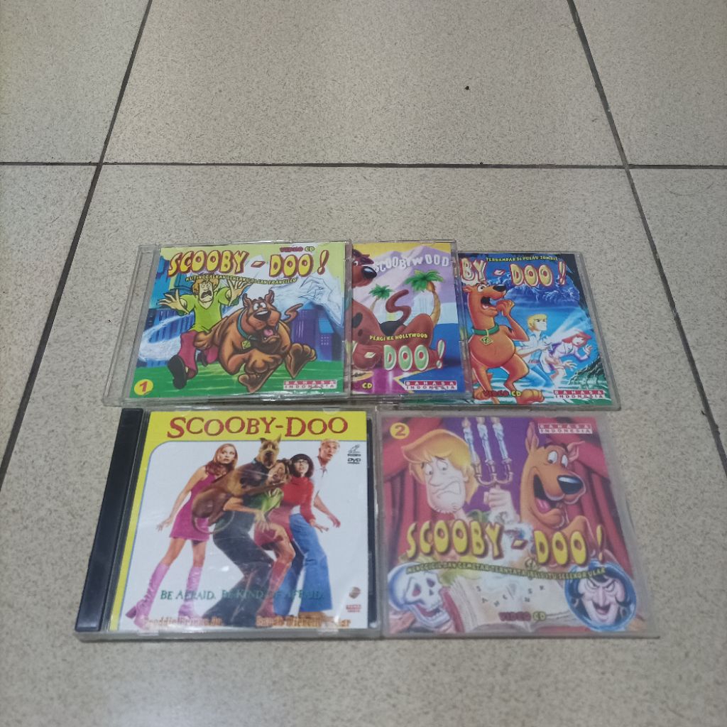 Paket Take All VCD Film Scooby Doo 5 Judul Movie