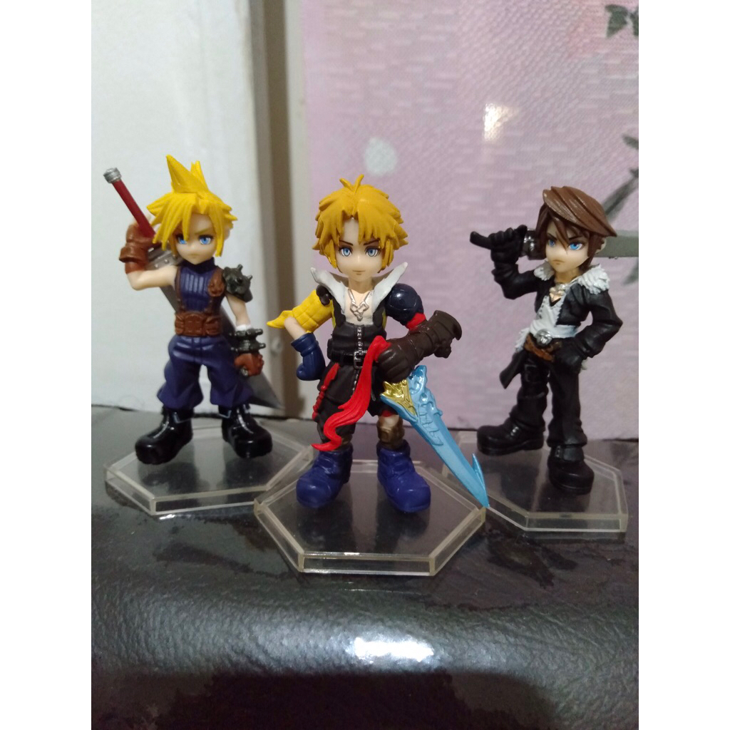 Tidus Squall Cloud Opera Omnia Trading Arts Mini Final Fantasy Figure
