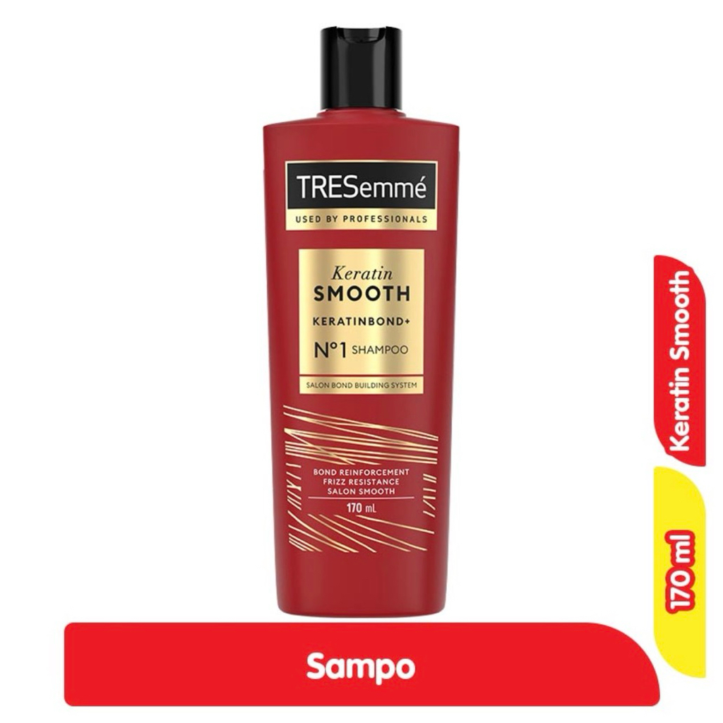 Tresemme Sampo Keratin Smooth Botol 170ml