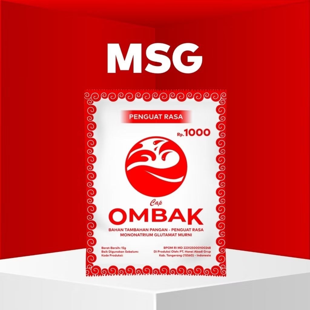 MSG Cap Ombak 25kg - Penyedap Rasa | 25kg (1 Sak) Grosir Besar | Vetsin / Micin / Moto