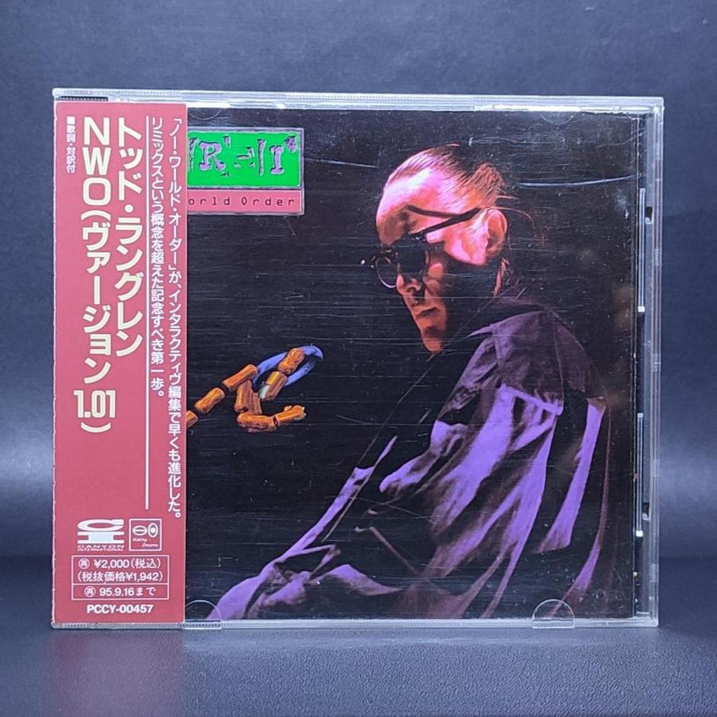 CD TR-I TODD RUNDGREN - NO WORLD ORDER RUNT. THE BALLAD OF TODD RUNDGREN IMPORT ORIGINAL