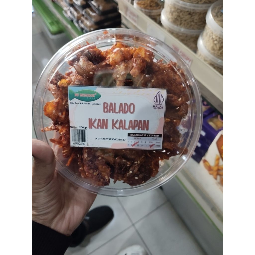 BALADO IKAN KALAPAN OLEH OLEH BU MUZANAH