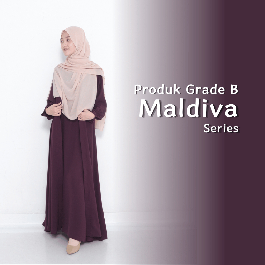 (READY STOCK) ABAYA MALDIVA SERIES / ABAYA GAMIS BUSUI / ABAYA DRESS GAMIS WISUDA / ABAYA ASYALIA GR