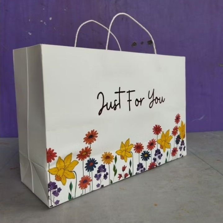 Paper bag just for you & thank you satuan | GUDANG PAPERBAG