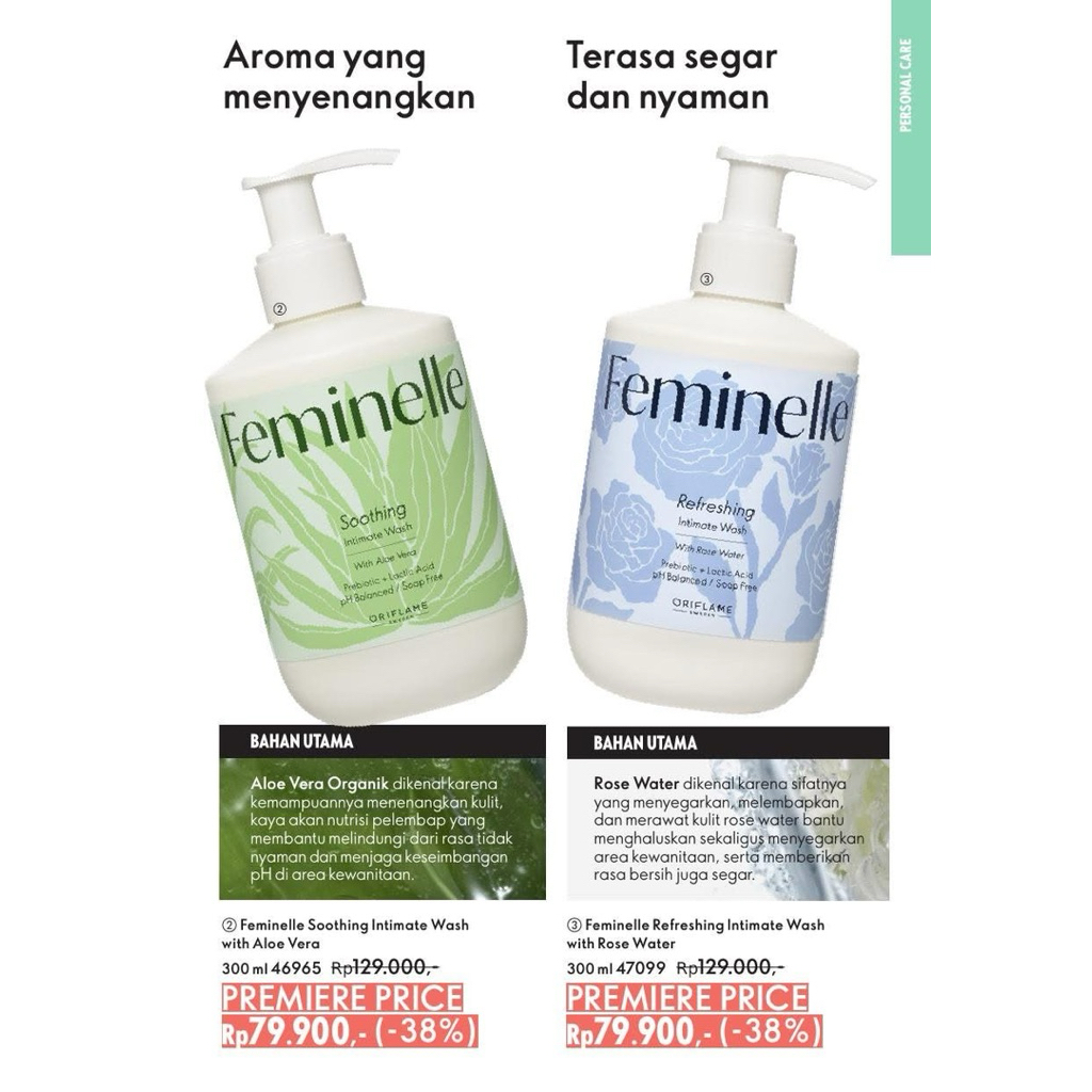 New FEMINELLE Oriflame